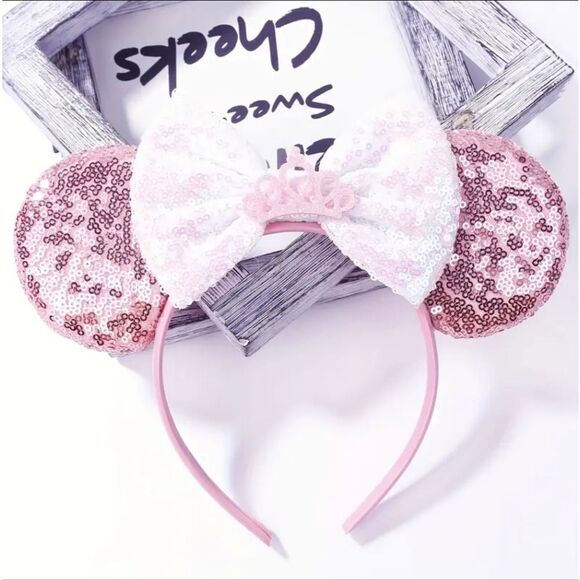Pink Minnie Mouse Ears - Picture 1 of 6